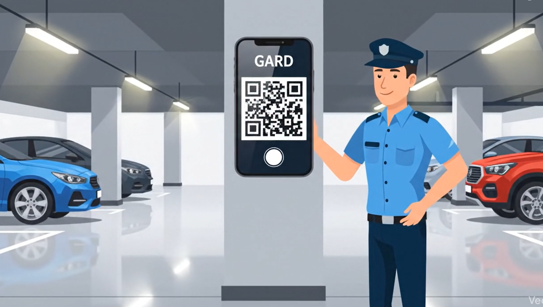 Basement Scene Poster